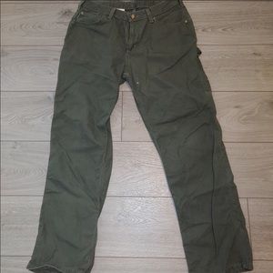 Carhartt womens khaki pants